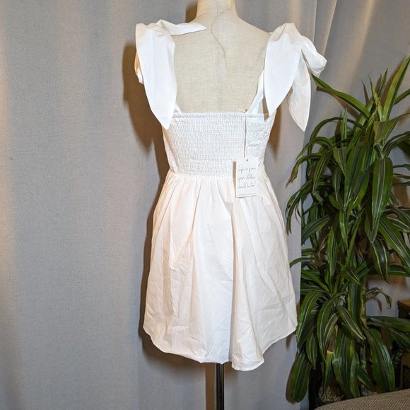Show Me Your MuMu White Mini Dress - Picture 4 of 9
